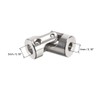 sourcing map 2 PCS 4mm to 5mm Rotatable Universal Steering