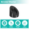 uxcell 10 Pcs 3/8" 37 Degree Angle Beveled Washer, T316