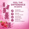 Suger Free Magnesium Glycinate Gummies Raspberry for Adults 2200mg Blend