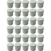 30 Salbendosen hoch, 25ml Inhalt weiß