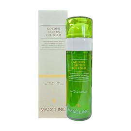 Max Clinic Golden Cactus Oil Foam 110ml 1ea (HI) / 맥스클리닉 골든 선인장 오일 폼 110ml 1개 (HI)