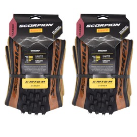 Pirelli Scorpion E-MTB M 27.5 x 2.6 Mountain Bicycle Tire, Versatile E-Mountain Bike Tire for Trail and Enduro Use, Mixed Terrain, E-Bike MTB, Tubeless Ready Clincher TLR (2 Tires)