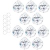 ZEERSHEE 10pcs Crystal Ball Prism Sun Catcher Rainbow Maker Pendants