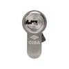 CISA European Profile Cylinder ASIX, Brass, Gold, 0E30012012