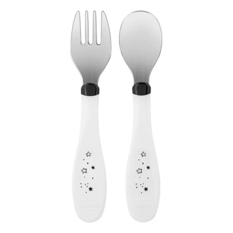 Chicco Set Alimentacion Chicco Plato + Vaso Cuchara + Tenedor