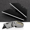 M MEEPO 100-Pack Utility Knife Blades, 5X Sharper Blackened SK-2