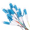 Garosa 1.5m 12 Core Fiber Optic Pigtail LC/UPC Single Mode
