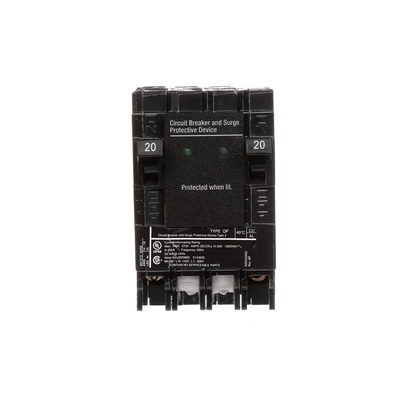 Siemens QSA2020SPD Whole House Surge Protection with Two 20-Amp Circuit