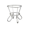 HIC Kitchen Roasting Wire Spiral Ham Roasting Rack, Chrome-Plated Steel,