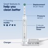 Oral-B Smart 5000 Rechargeable Electric Powered Toothbrush, Black with Travel