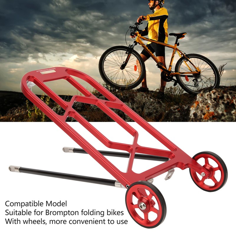 Folding Bike Rear Rack High Strength Aluminum Alloy Bicycle Luggage