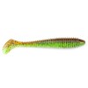 Keitech Fat Swing Impact 3.8" Green Pumpkin/Chartreuse