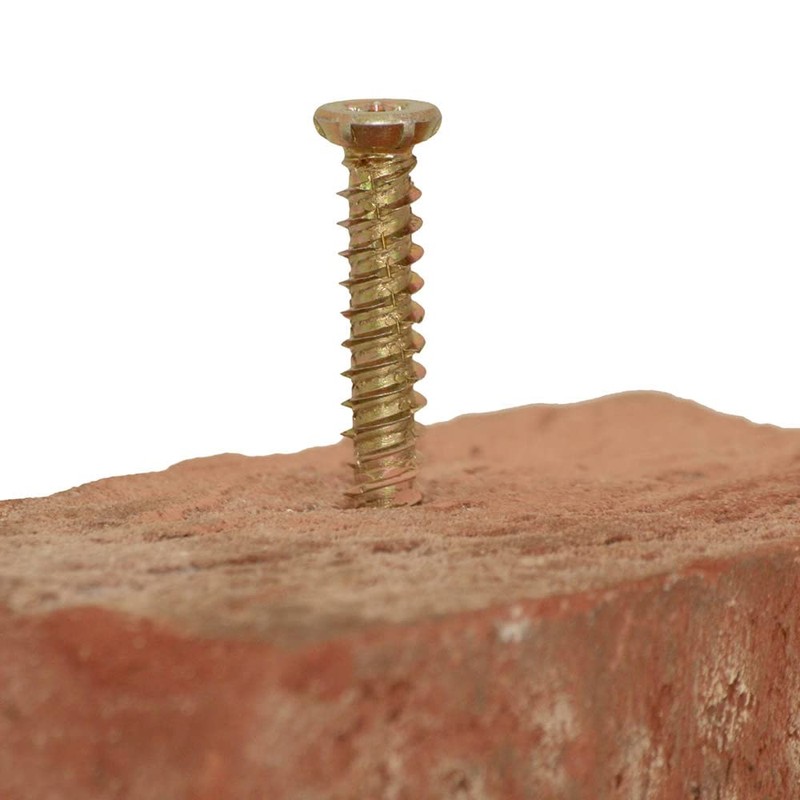 TERF Concrete Screws 7.5 X 90mm Torx Drive Flat Countersunk