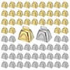 72 Pack Mini Cow Bells for Crafts Christmas Small Cowbells