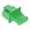 InLine® Dust cover, for RJ45 socket, color: green, 100pcs. Pack