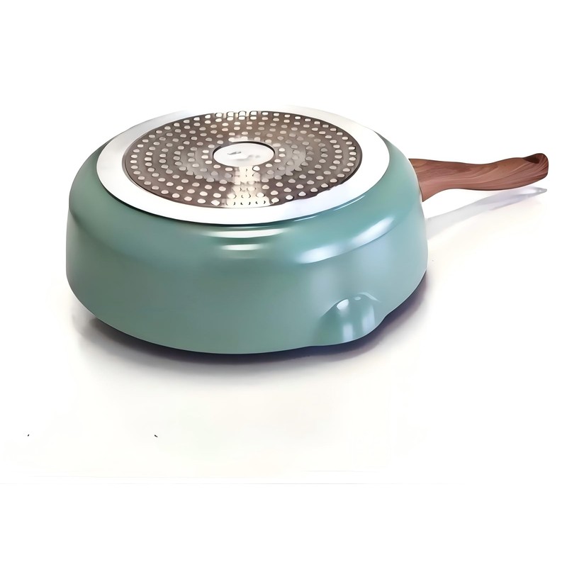 YYJINGYOU Nonstick Frying Pan Skillet with Lid, Omelette Pan, Induction
