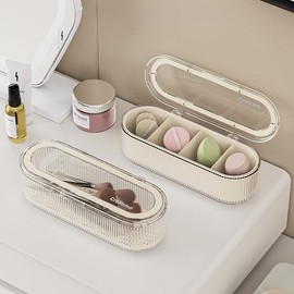 Dile adiós al caos en tu tocador con Siehpa3: Esta innovadora solución de Caja de Belleza Profesional con Tapa de Acrílico Transparente trabaja para maximizar el espacio