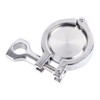 Clamp Chuck Blind Plate Set 304 Stainless Steel Pipe Weld
