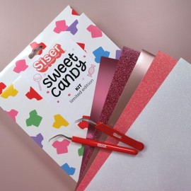 SISER SWEETCANDY Kit für die Personalisierung von Stoffen, mehrfarbig, regular