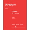 42 Etudes for Viola solo: Urtext Edition