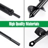 DEEGETEL Auger Drill Bit for Planting 4 Pack, Garden Ground