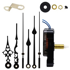 TIKROUND 12888 Step Quartz Movement Repair Part with Hour Trigger Switch.15/32 Inch Maximum Dial Thickness, 29/32 Inch Total Shaft Length. White