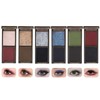 LIANGNISHI 2 Colors Eyeshadow, Matte Pearl Shiny Eyeshadow, Waterproof and