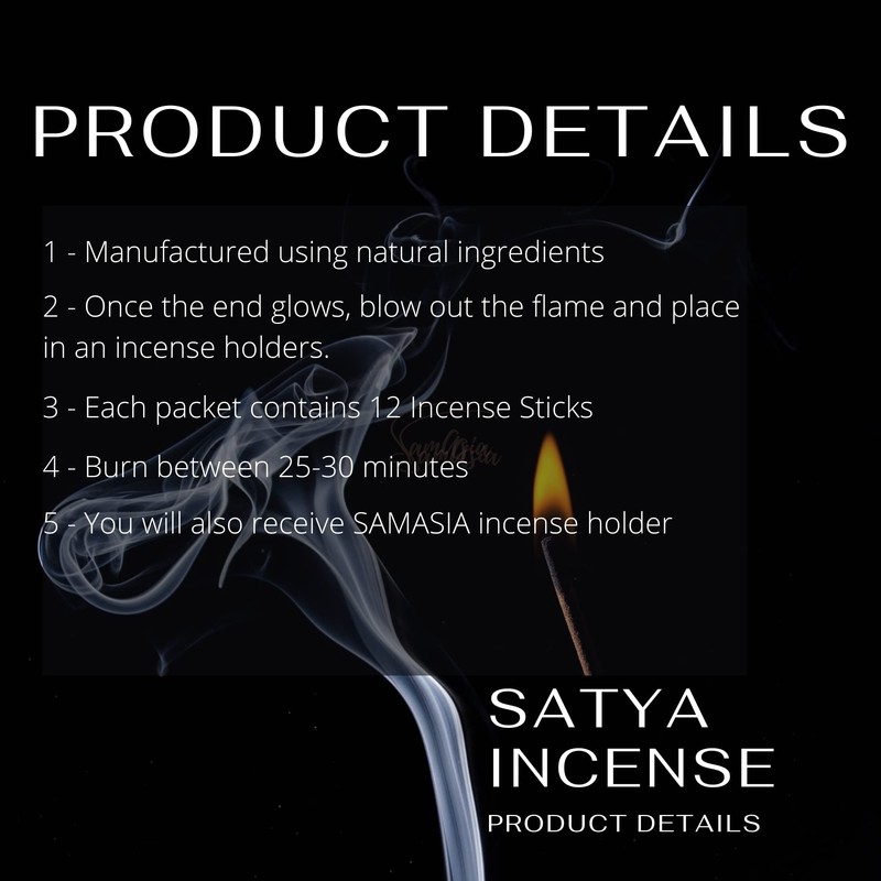 Mixture of incense sticks for Satya 12 (Mix 12 Set