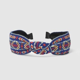 Lala 라라 보헤미안 수입 헤어밴드-네이비(LALAH005N) LALA Bohemian Imported Hair Band - Navy (LALAH005N)