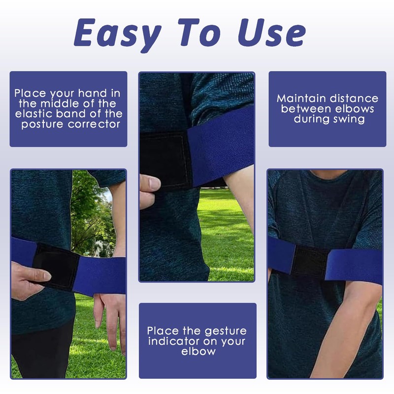 WORUIB 2Pcs Golf Connection Band, Connection Band Golf, Golf Swing
