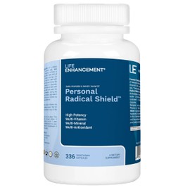 Life Enhancement Radical Shield | 28 Vitamins, Minerals, Antioxidants & More | 112 Servings