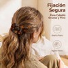 8pcs Horquillas Planas para Cabello,Broches para cabello de mujer,Pinzas para