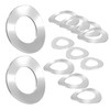 Ctyjia 20 PCS Stainless Steel Washers, M4 Wave Spring Washer,