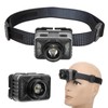 XHP50 Strong Brightness Zoom Induction Front Light Builtin Battery USB