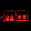 IN‑12 LED Tube Clock 4‑Bit Seven‑Color RGB LED Digital Nixie