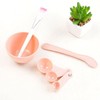 DIY Pack Tool Beauty Bowl 4-Piece Set Pack Tool Set Skin Care DIY Beauty Pack Bowl Modeling Pack Bowl Modeling / 셀프 팩도구 미용볼 4종세트 팩도구세트 피부관리 셀프미용 팩볼 모델링팩볼 모델링