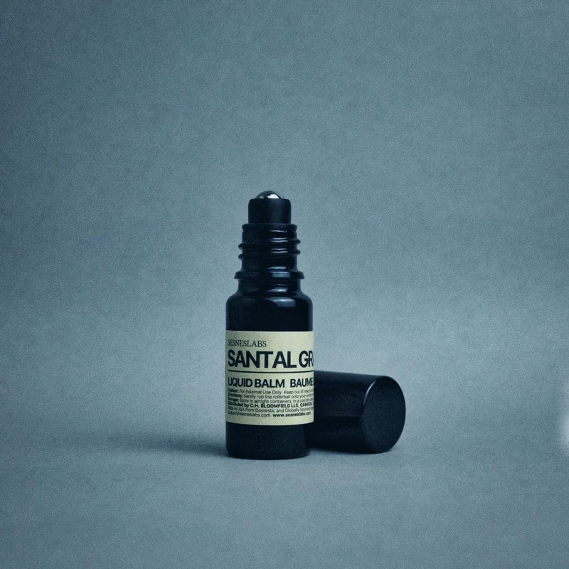 sesneslabs Santal Grass Roll-On, Perfume, Alcohol Free, Olfactive Marker, Niche