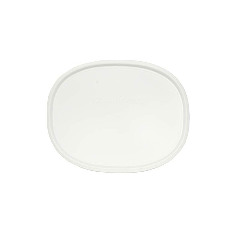 Corningware F-12-PC 1.5qt Oval French White Lid (2-Pack)