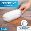 FusselZz Washable Hand Duster + 4 Replacement Cloths: Effective Dust