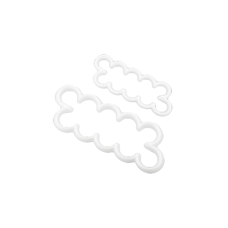 Fmm Sugarcraft Ltd Fondant Icing Cutter Set 2/Pkg-Easiest Rose Ever