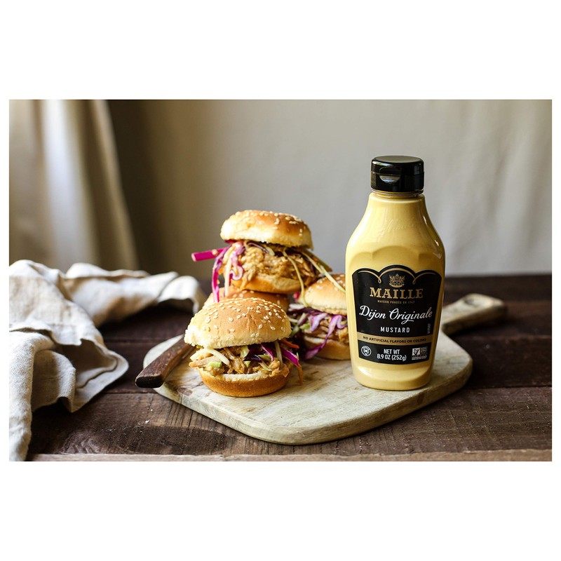 Maille Mustard Dijon Originale Squeeze 8.9 Oz, Pack Of 6,