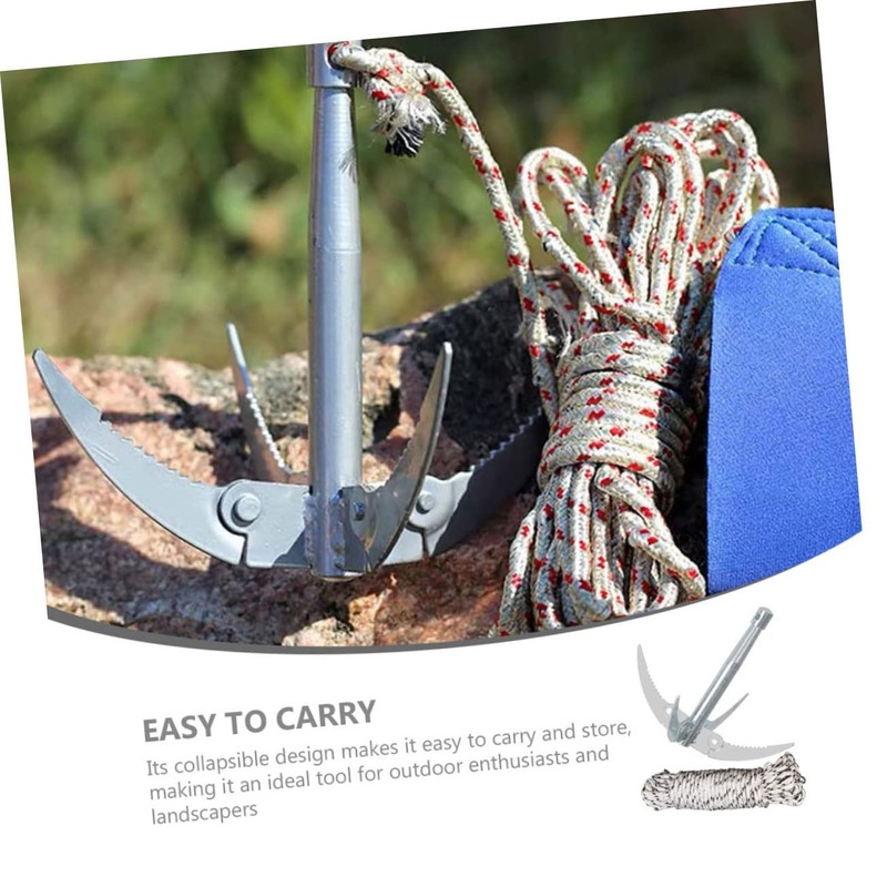 Gatuida Weed Remover Tool Folding Aquatic Grass Cutter Durable Stainless