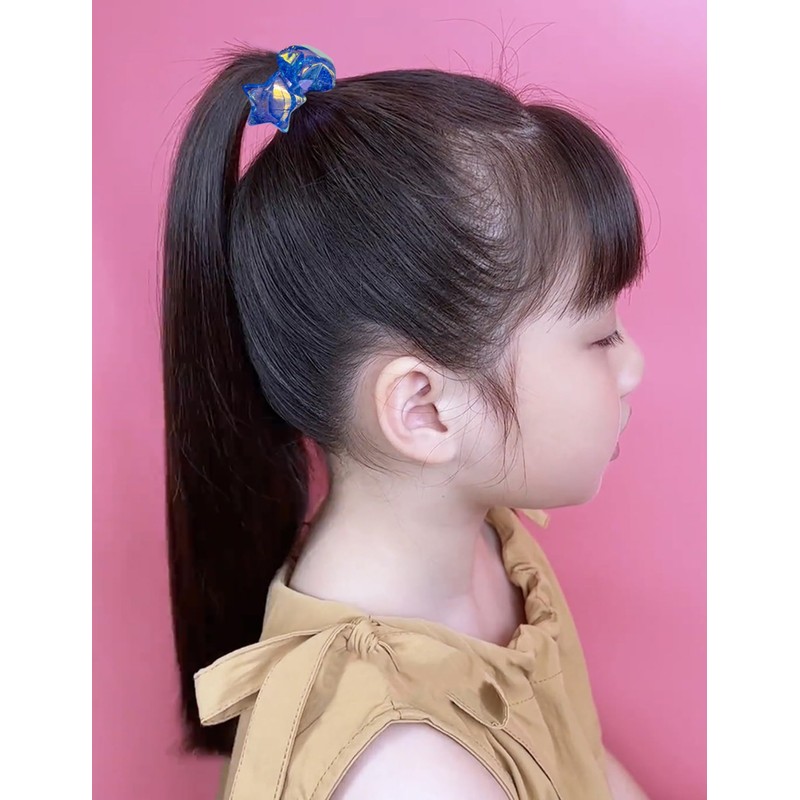 GFun Hair Tie, Stars, Kids, Small, Sparkling, Hair Ornament, Star,