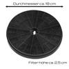 NEG Activated Carbon Filter Set (2 Pieces) GF16 Undermount Cooker