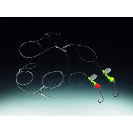 Balzer Sea leader 120 cm 2 hooks size 1 - surf leader for surf fishing, surf system, surf mounting for fishing