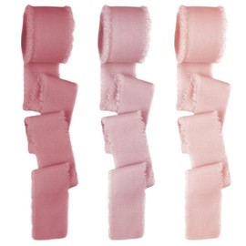 Chiffon Geschenkband Rosa Serie Chiffonband Schleifenband Hochzeit Stoff Stoffband 15 m x 30 mm