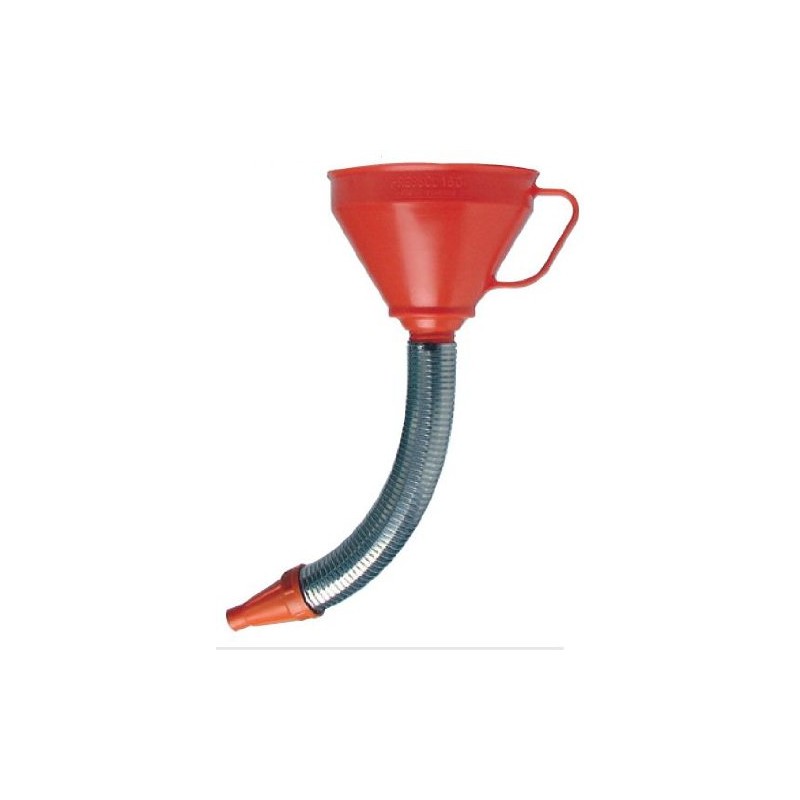 Pressol 02675 Funnel with Flexible Spout of Metal, 160 mm,