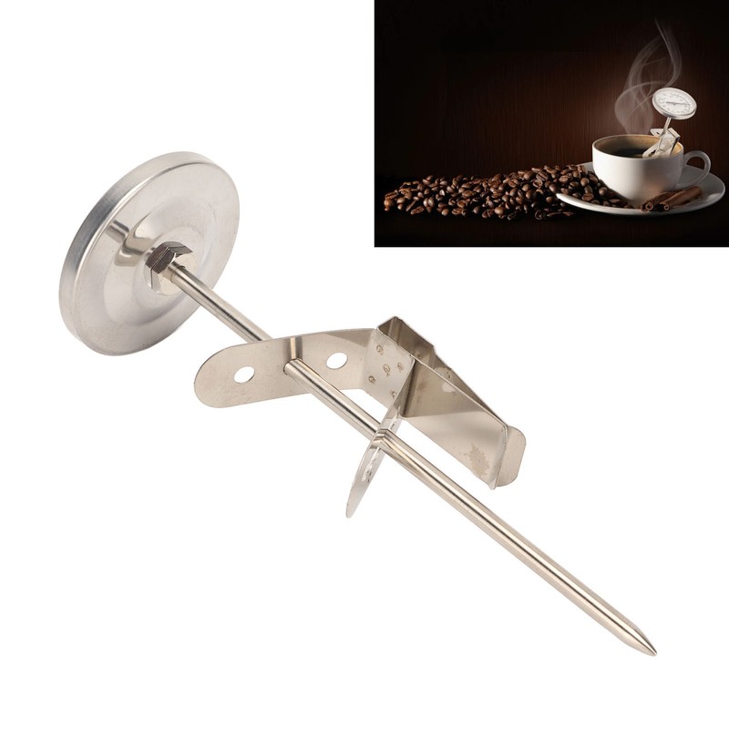 Probe Oven Thermometer Large Dial Design Stainless Steel Probe Food