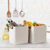 danpinera Set of 3 11 Inch Storage Baskets, Cube Storage
