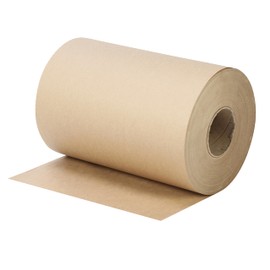 The Boxery Kraft/Brown Kraft Paper Roll, 12” x 9000” (750’)-50lb. Thickness, Heavy Duty Brown Wrapping Paper, Natural Kraft Packing Paper, Void Fill, Arts and Crafts, Bulletin Boards, Gift Wrapping